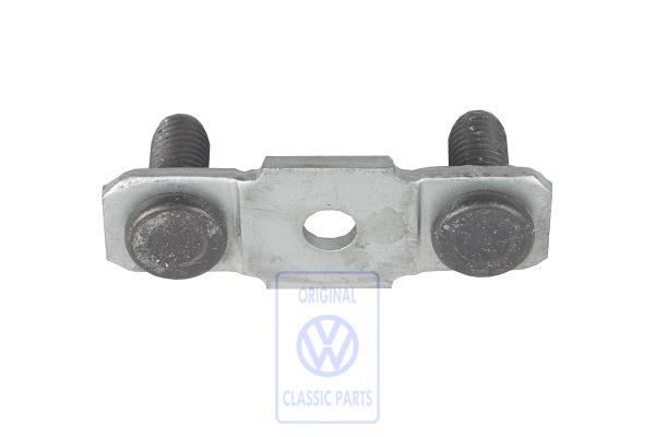 Retaining plate for VW Passat B1/B2