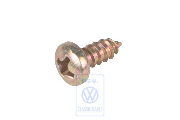 Lens tapping screw