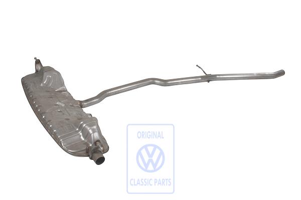 Silencer for VW Touareg