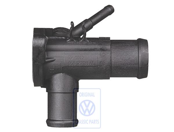 Flange with sealing ring