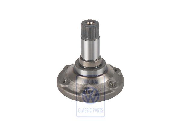 Flanged shaft for VW Golf Mk3