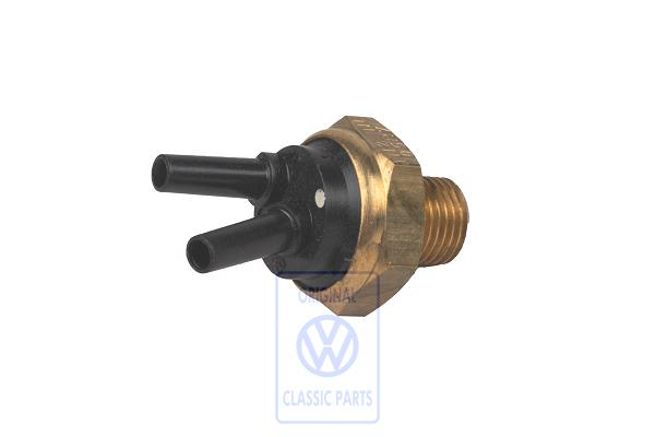 Thermo-pneumatic valve vacuum system exhaust gas<br/>recirculation