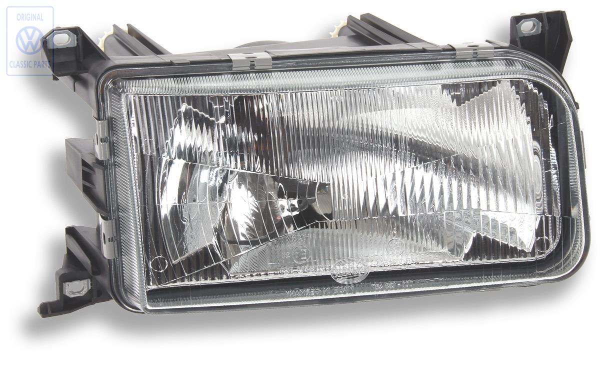 Right headlight for a Passat B3