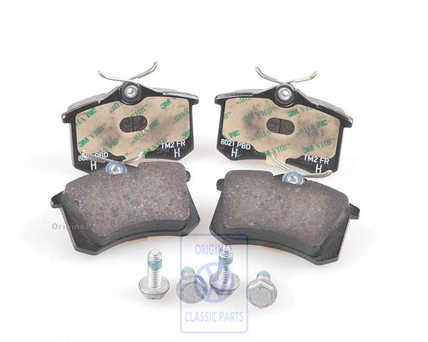 Set of brake pads For VW Passat B5 / B5GP