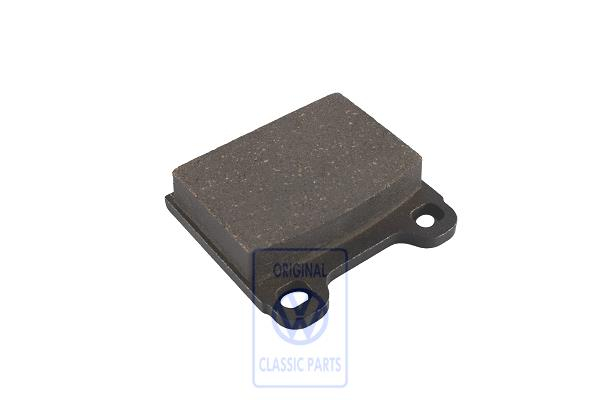 Set of brake pads for VW Golf Mk1