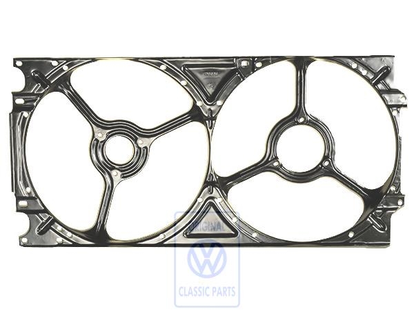 Twin fan ring for VW Polo Mk3
