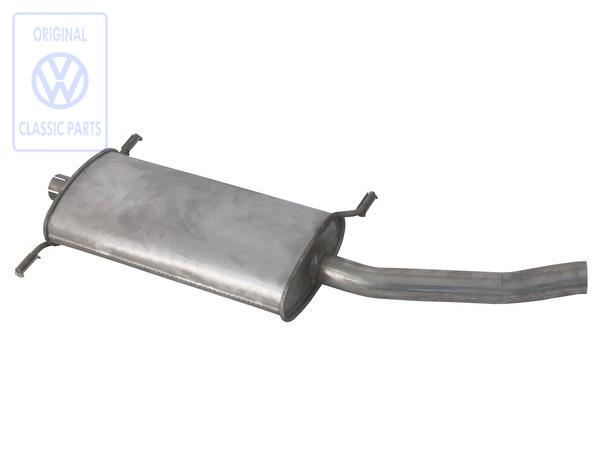 Exhaust silencer for VW Scirocco Mk2