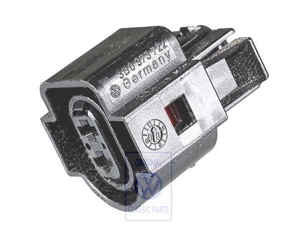 Flat contact housing