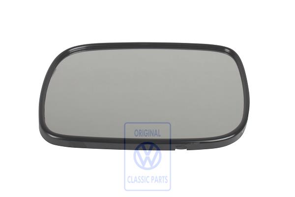 Mirror glass for VW Touareg