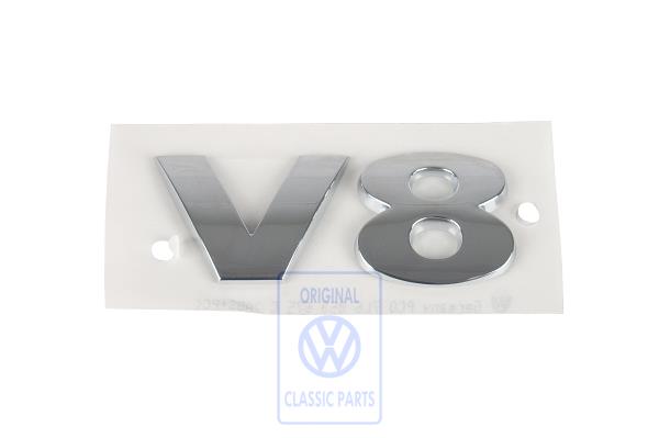 Inscription for VW Touareg