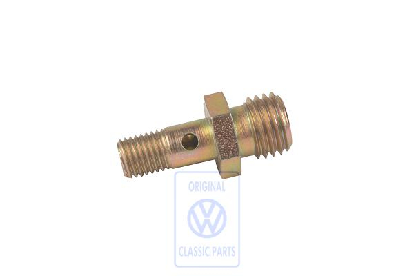 Connection piece for VW Golf Mk2