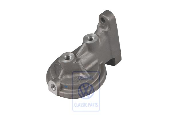 Oil filter bracket