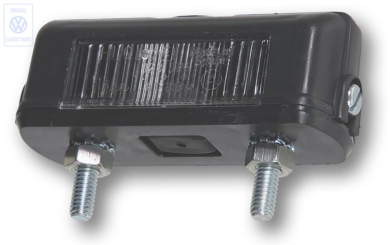 license plate light