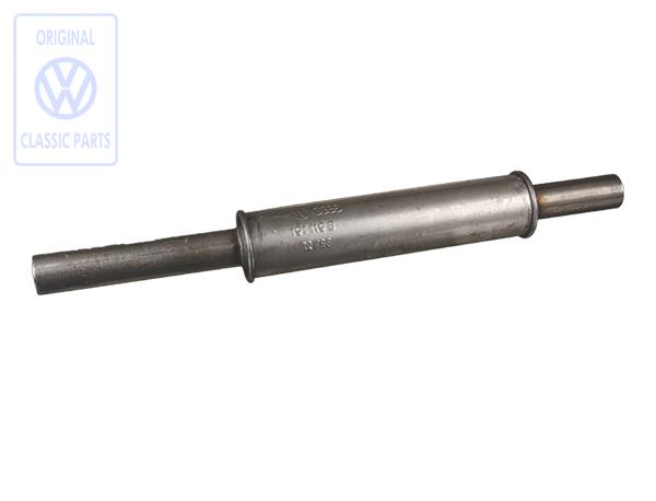Front silencer for Golf and Jetta Mk2