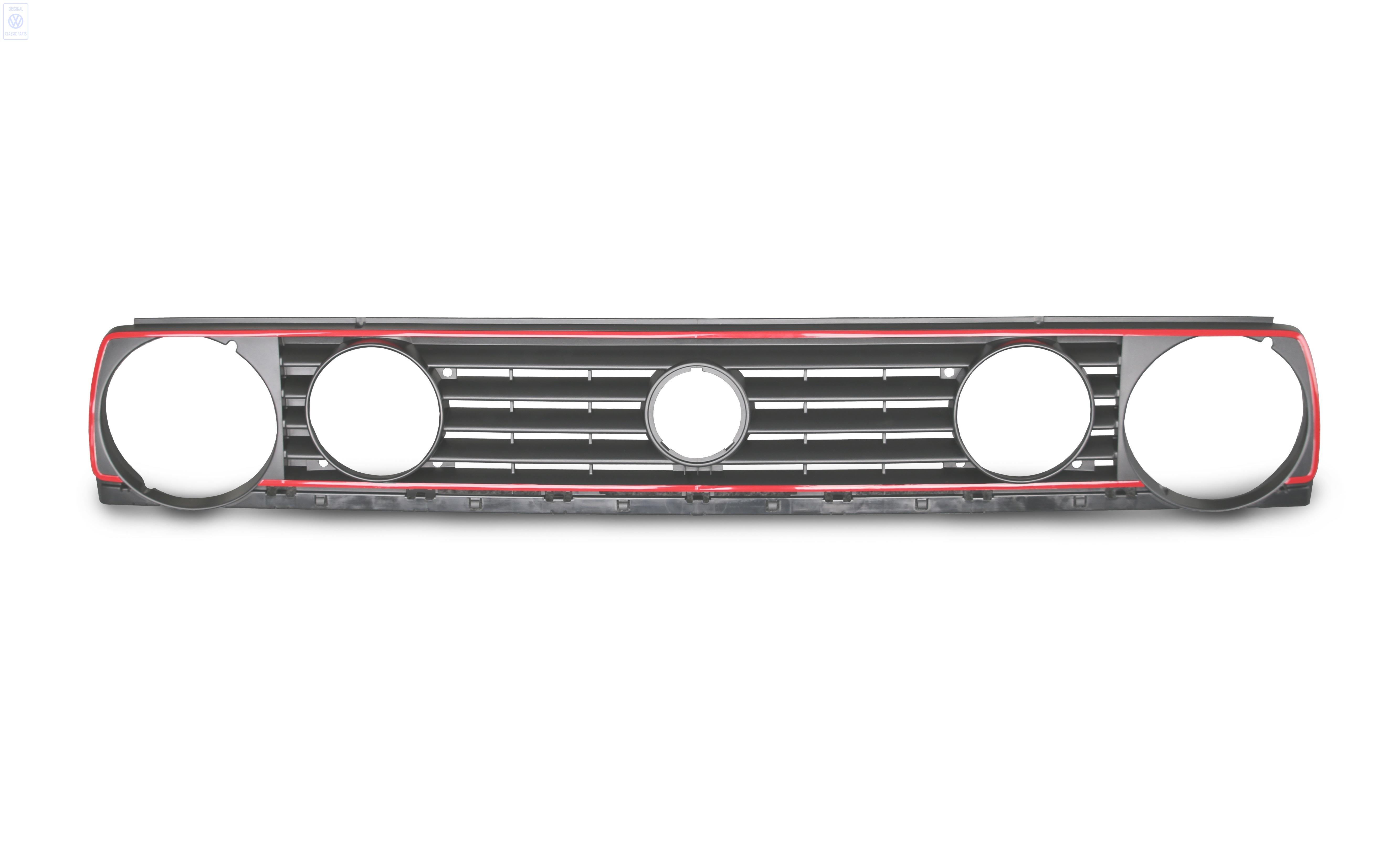 Radiator grille for VW Golf Mk2 GTI