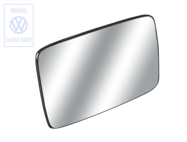 Mirror glass for VW Golf Mk3
