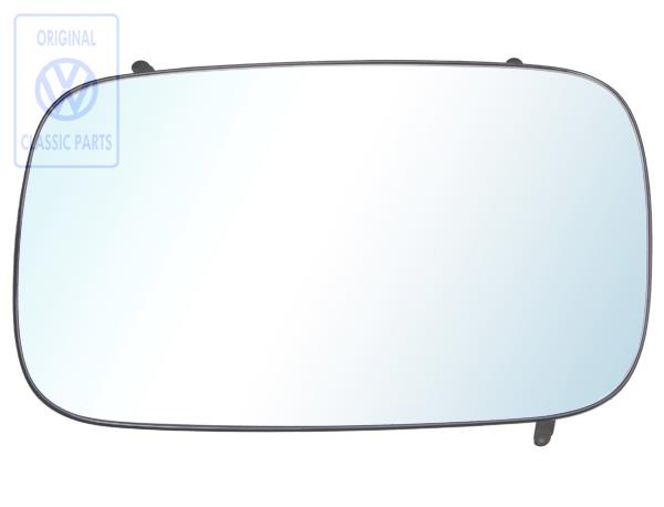 Left mirror-glass for a Passat
