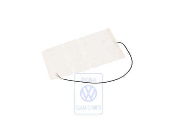 Backrest heater element for VW Corrado