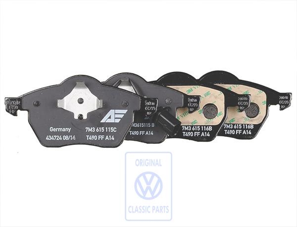 Brake pads for VW Sharan
