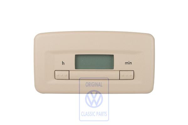 Digital clock for VW New Beetle