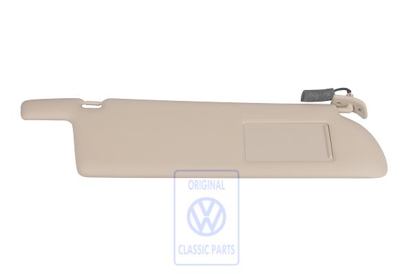 Sun visor for VW T4