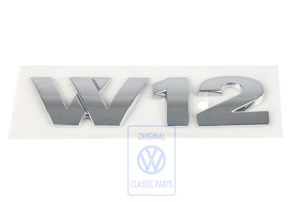 Inscription for VW Touareg