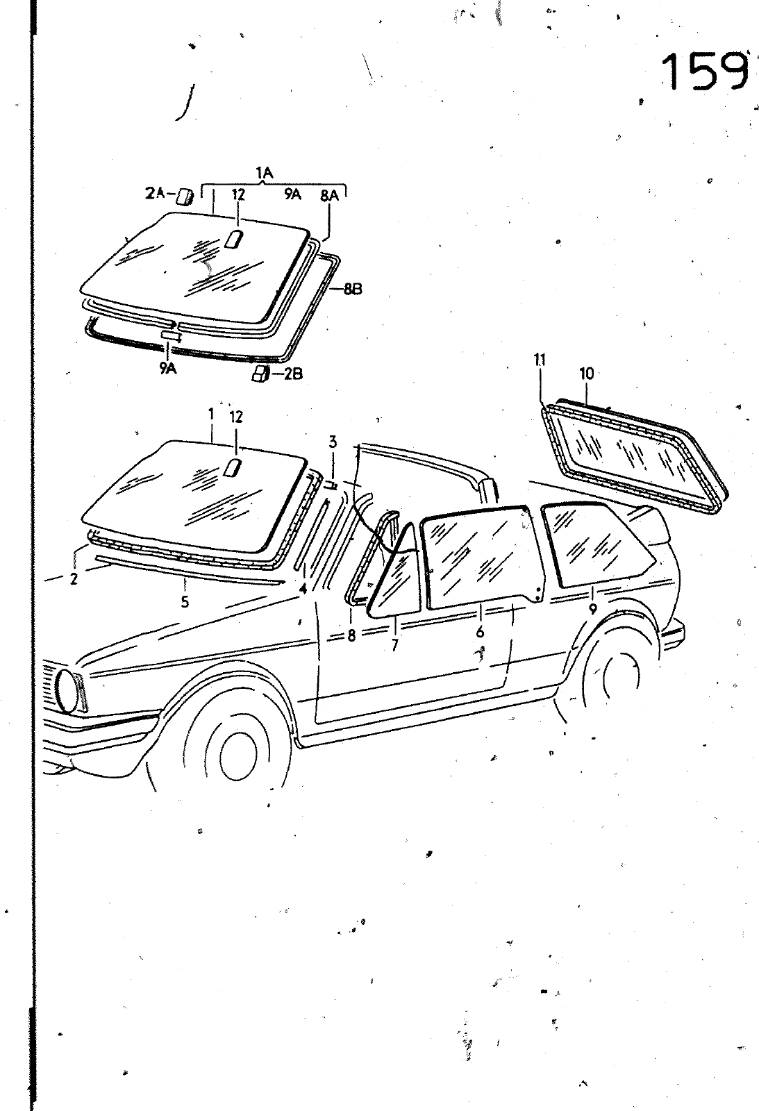 Vorschau Golf Cabrio  Mod. 84-93 Seite 601
