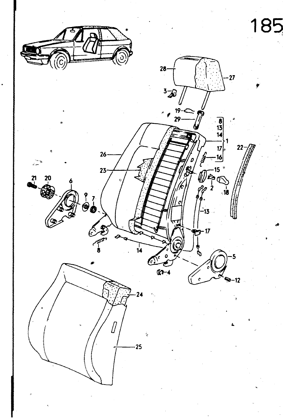 Vorschau Golf Cabrio  Mod. 84-93 Seite 755