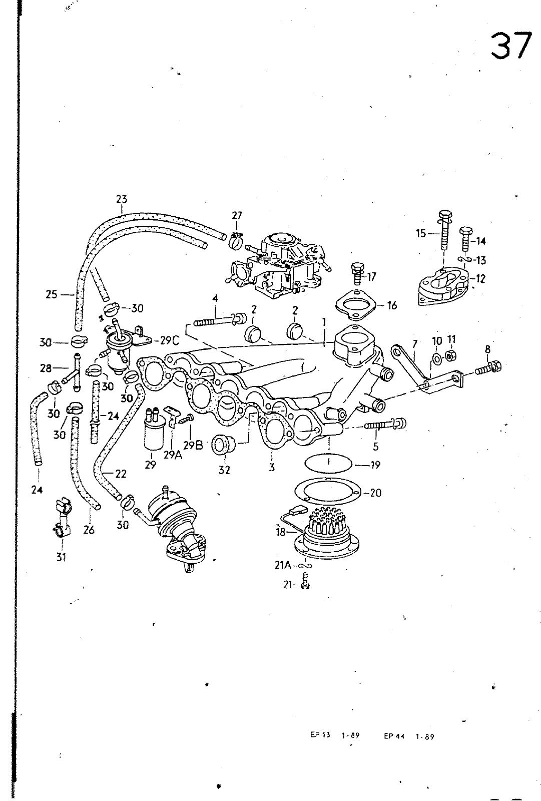 Vorschau Golf Cabrio  Mod. 84-93 Seite 211