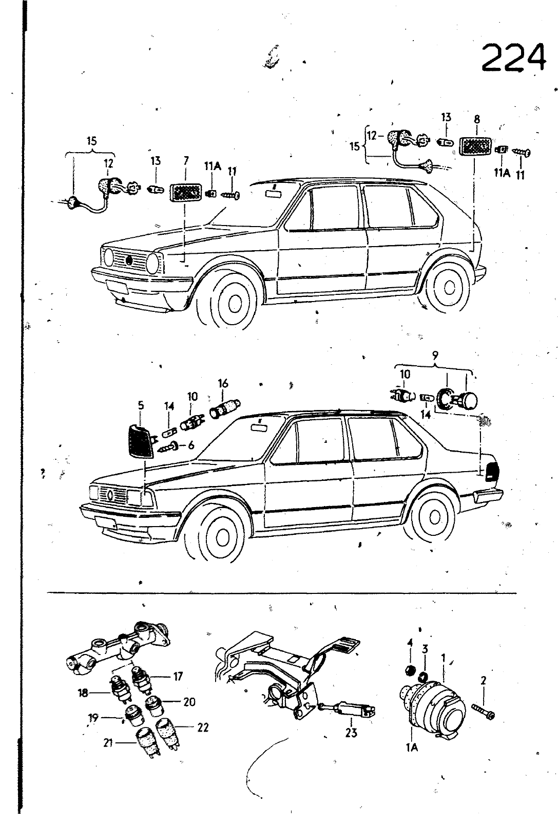 Vorschau Golf Cabrio  Mod. 84-93 Seite 892