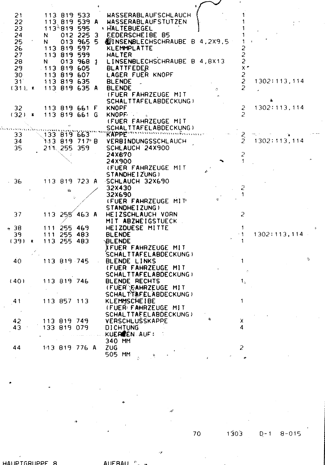 Vorschau VW 1302-1303 Seite 622
