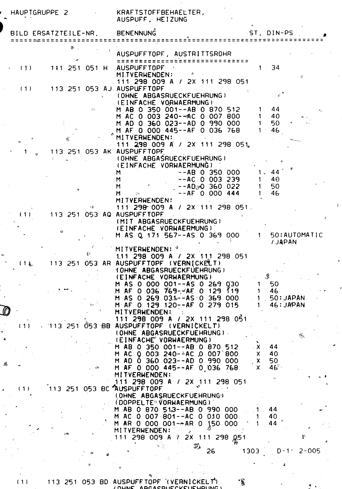 Vorschau VW 1302-1303 Seite 404