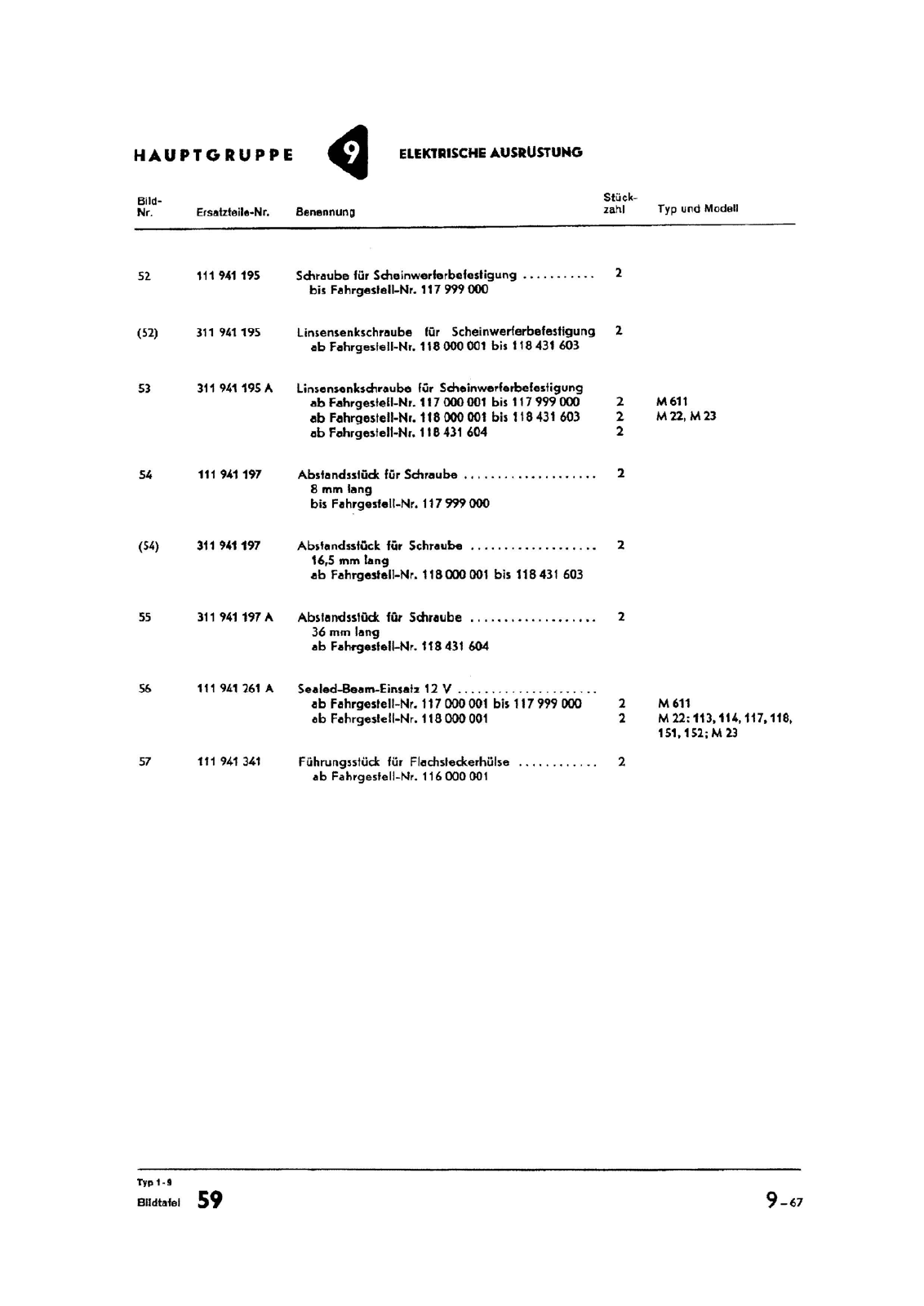 Vorschau Typ 1 (Käfer) Seite 936