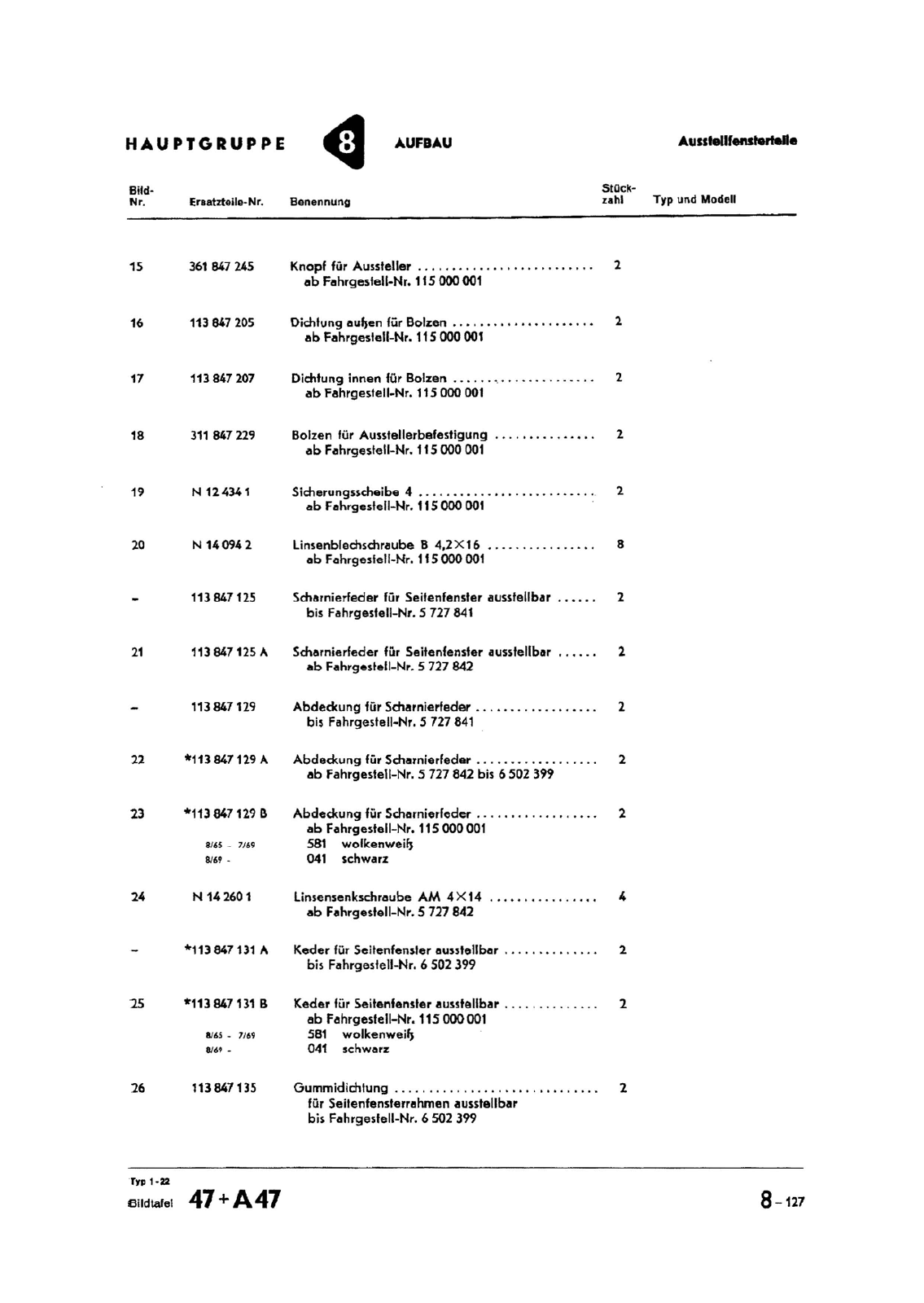 Vorschau Typ 1 (Käfer) Seite 695