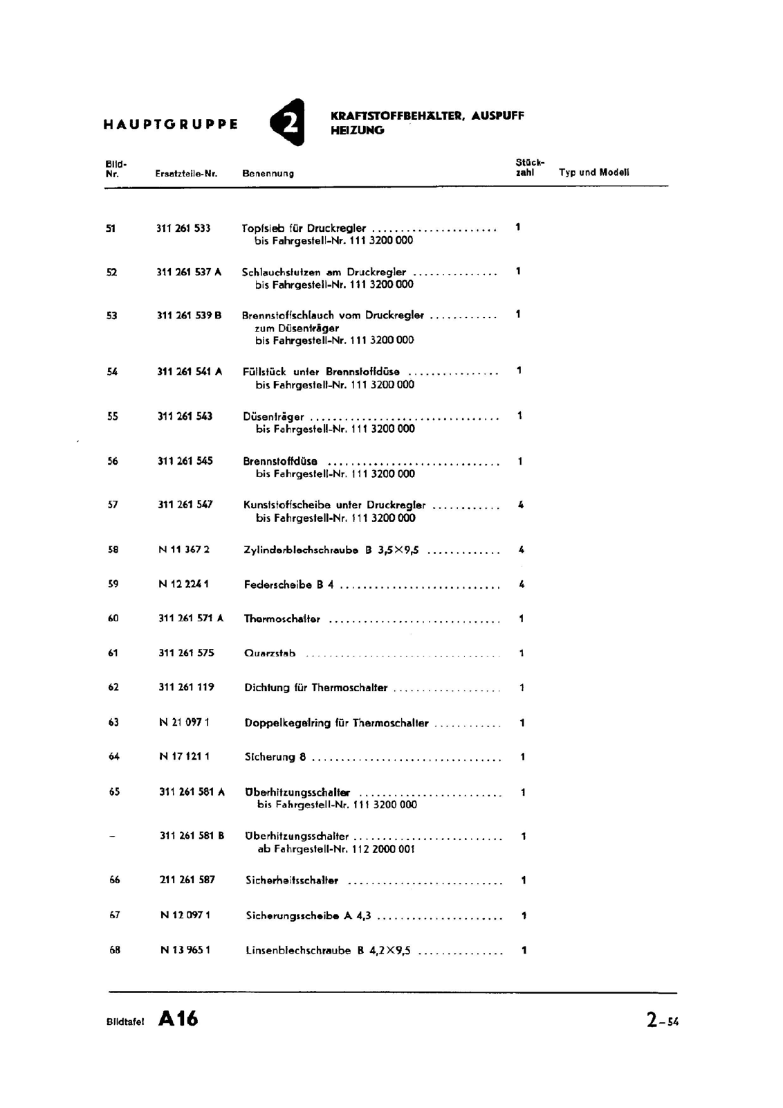 Vorschau Typ 1 (Käfer) Seite 308