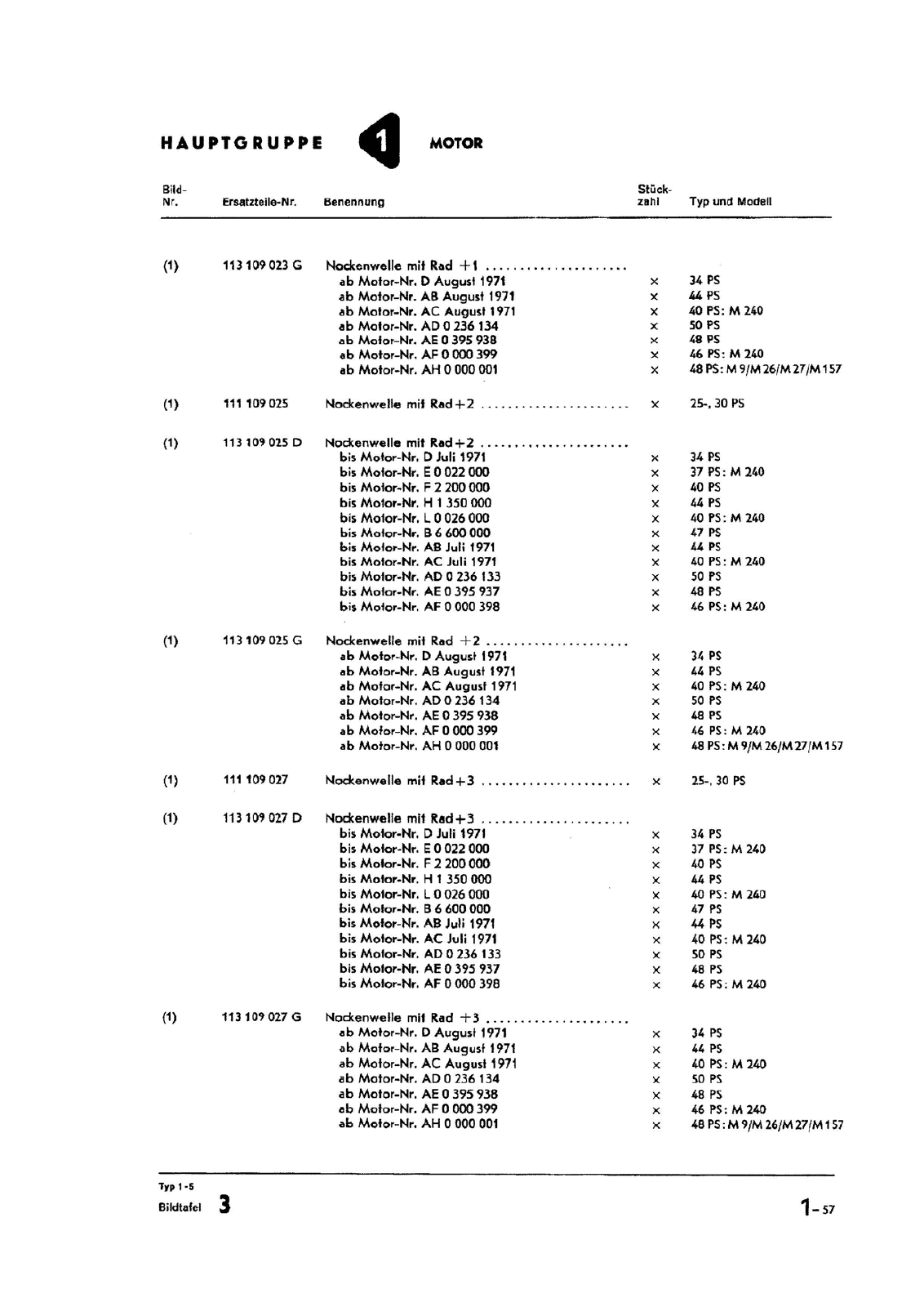 Vorschau Typ 1 (Käfer) Seite 99