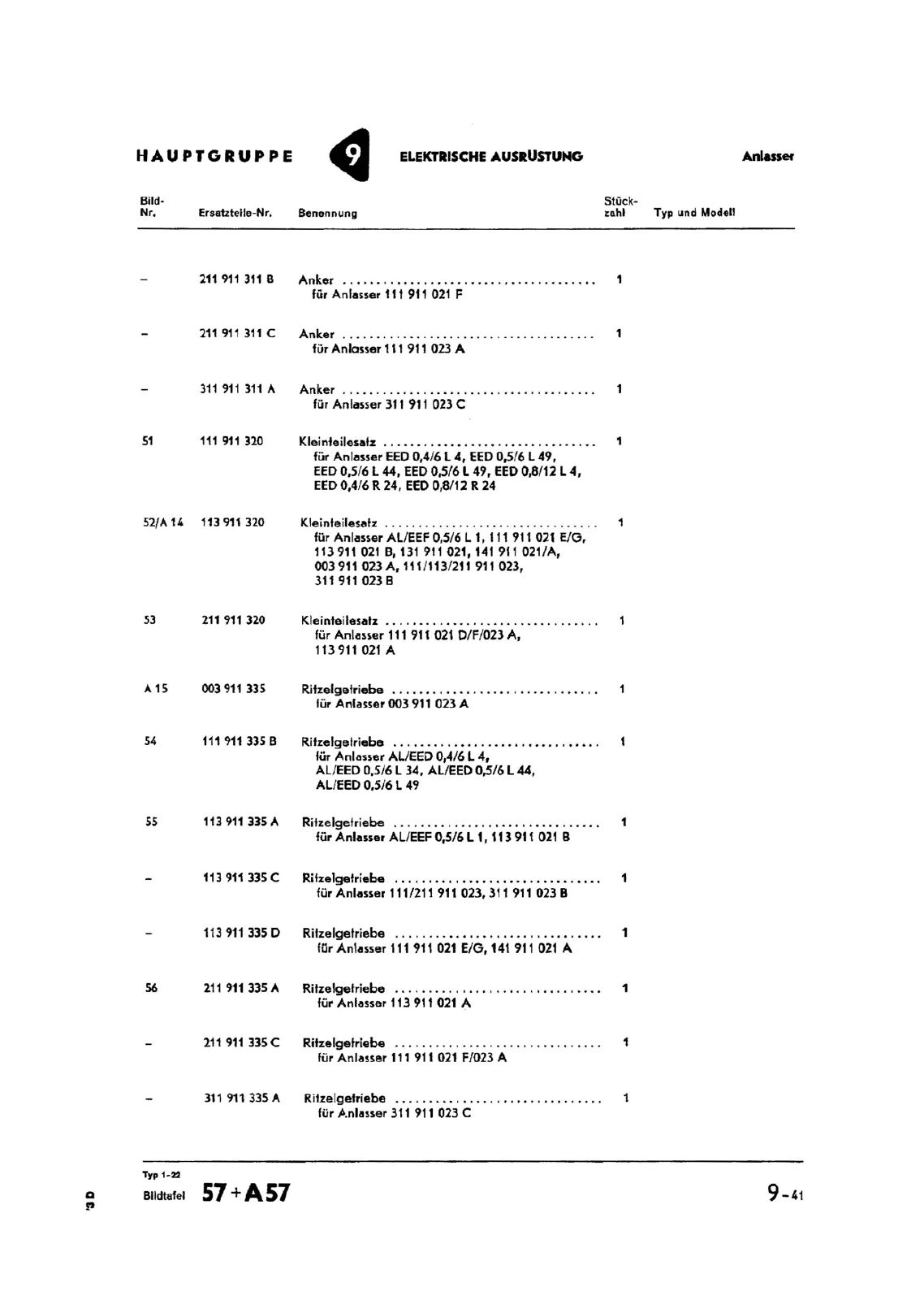 Vorschau Typ 1 (Käfer) Seite 912