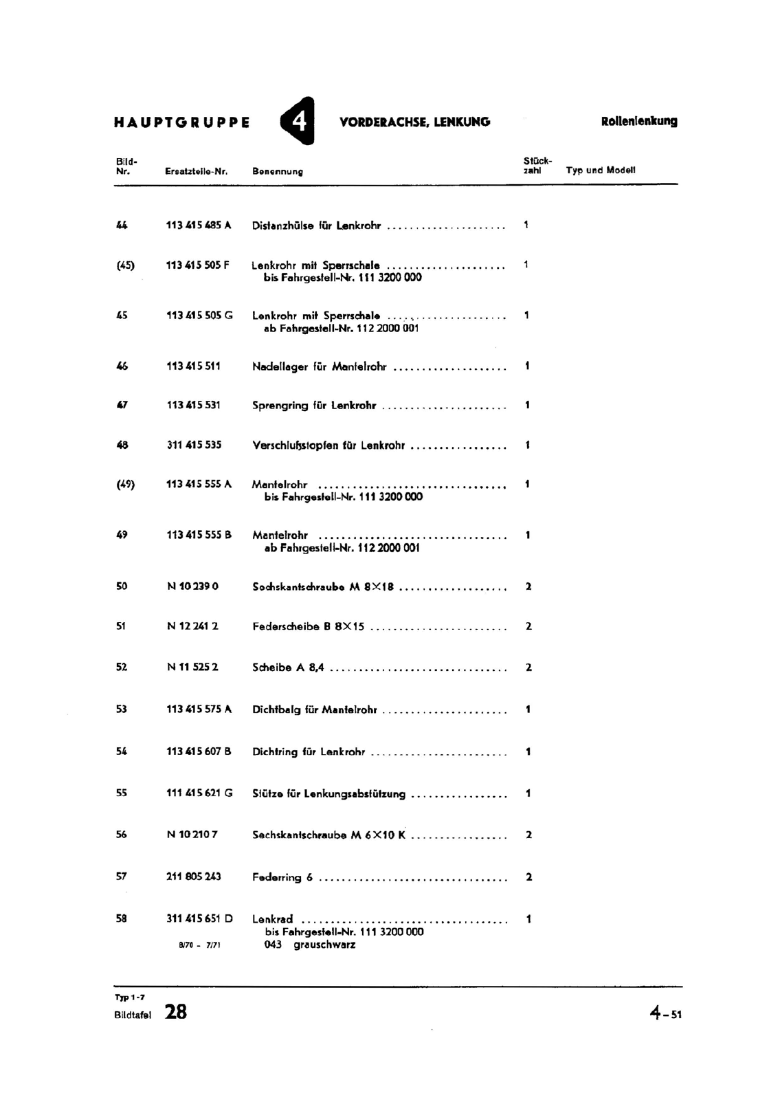 Vorschau Typ 1 (Käfer) Seite 416