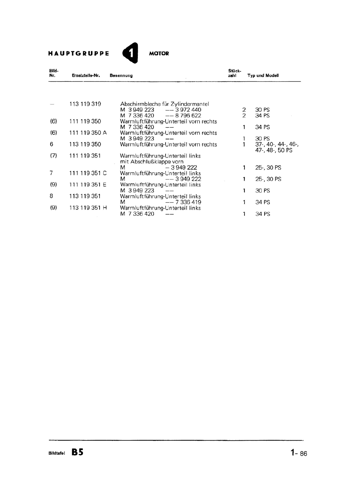 Vorschau Typ 1 (Käfer) Seite 129