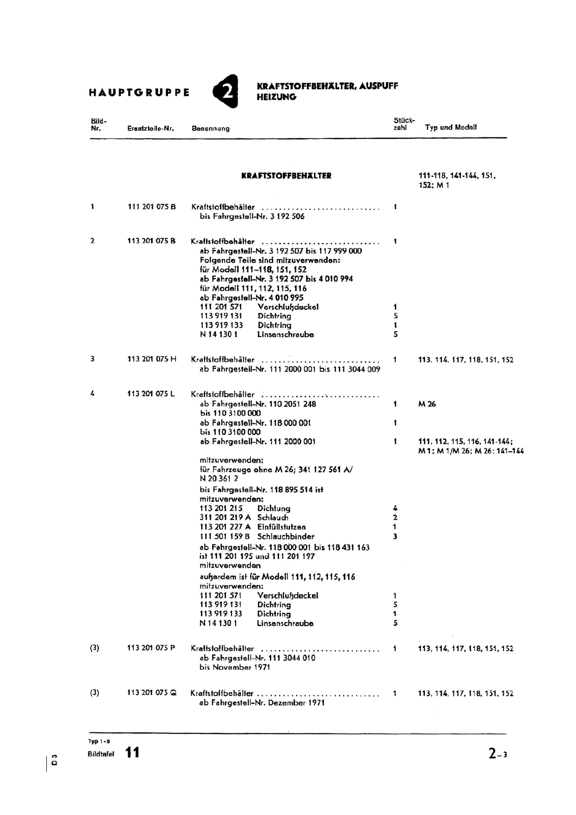 Vorschau Typ 1 (Käfer) Seite 258