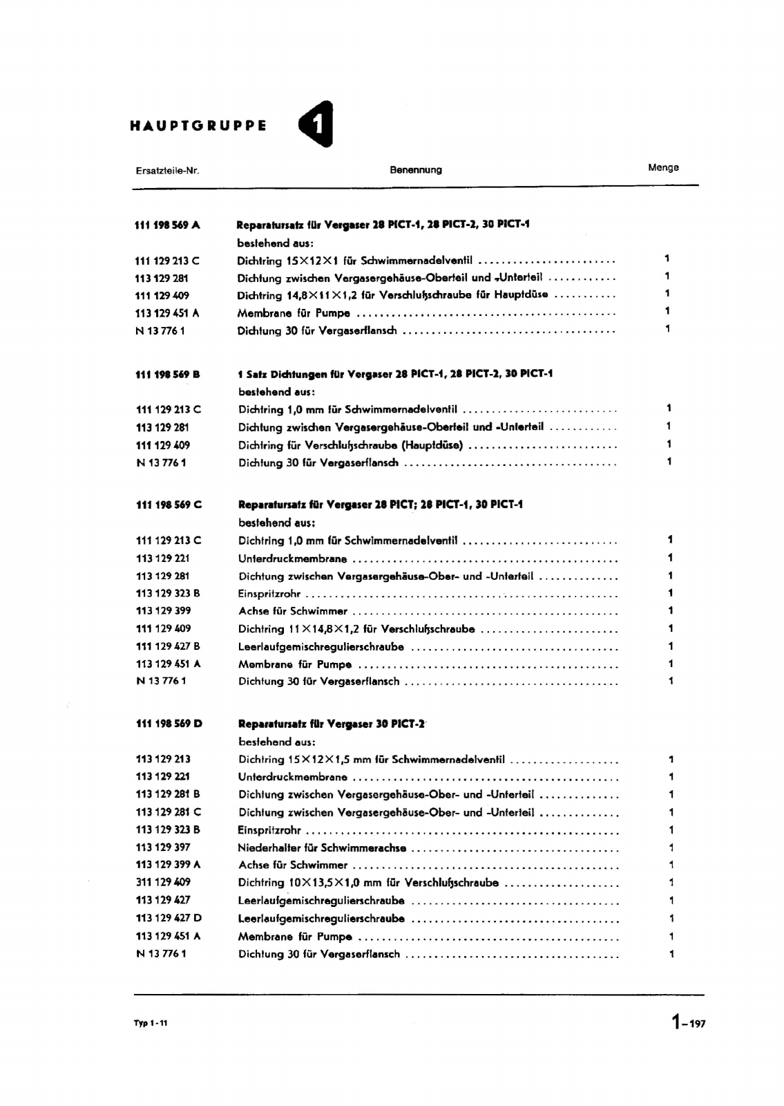 Vorschau Typ 1 (Käfer) Seite 249