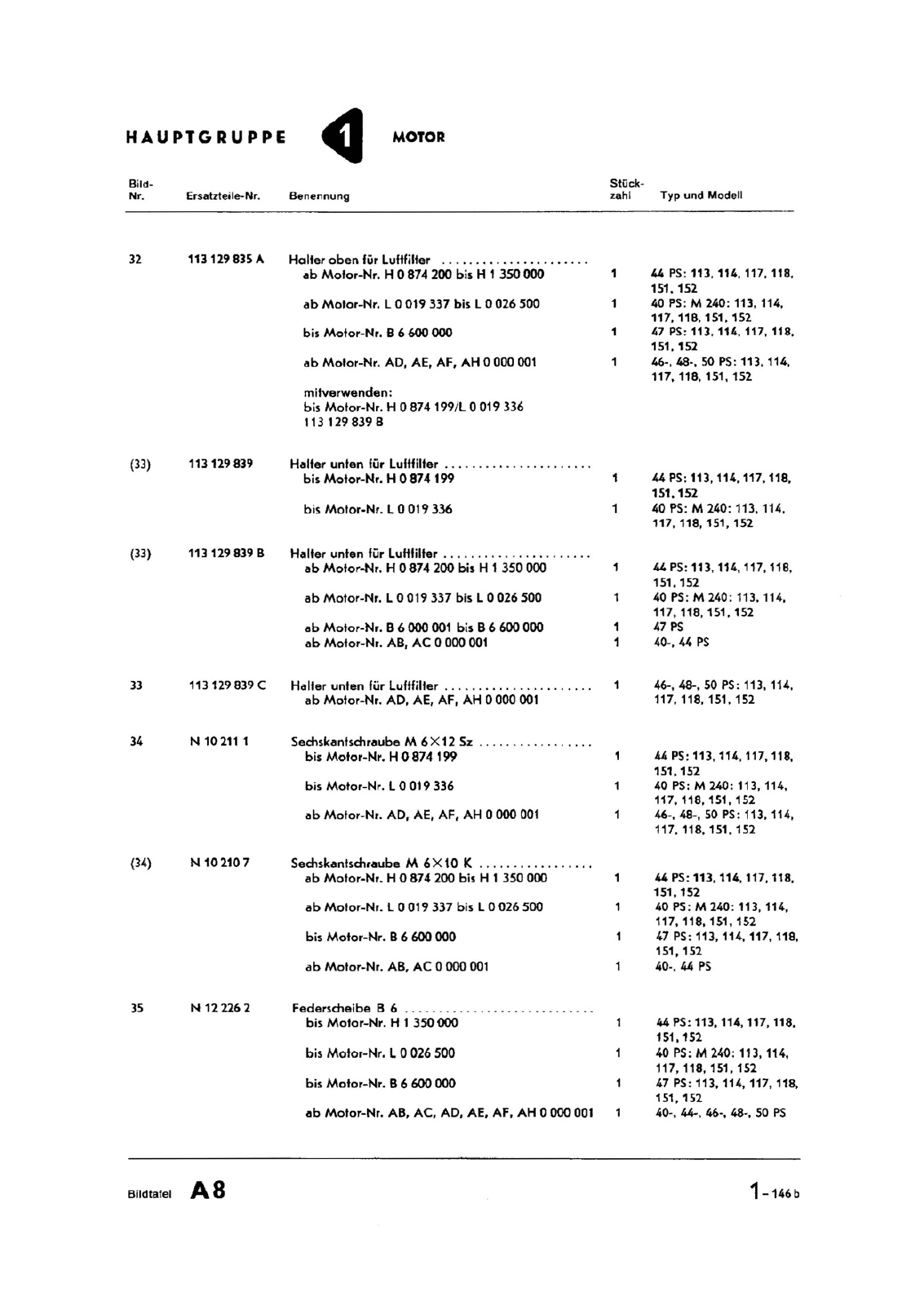 Vorschau Typ 1 (Käfer) Seite 193