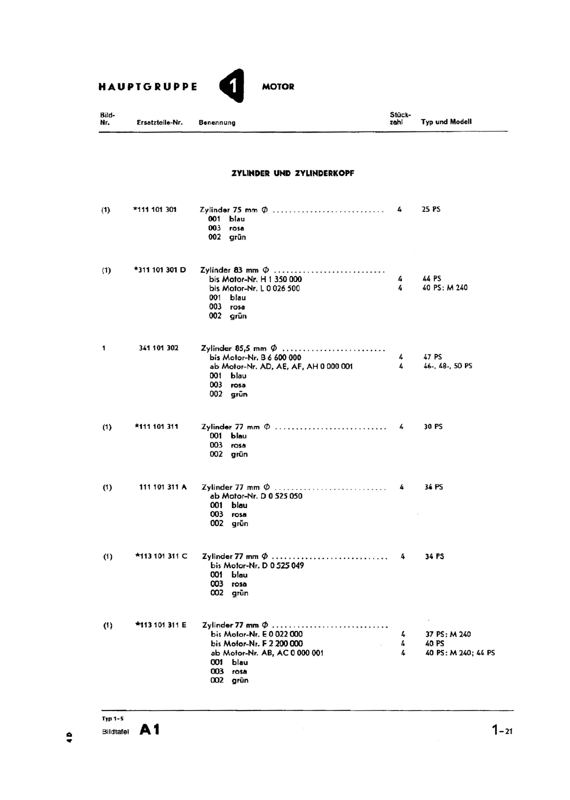 Vorschau Typ 1 (Käfer) Seite 64