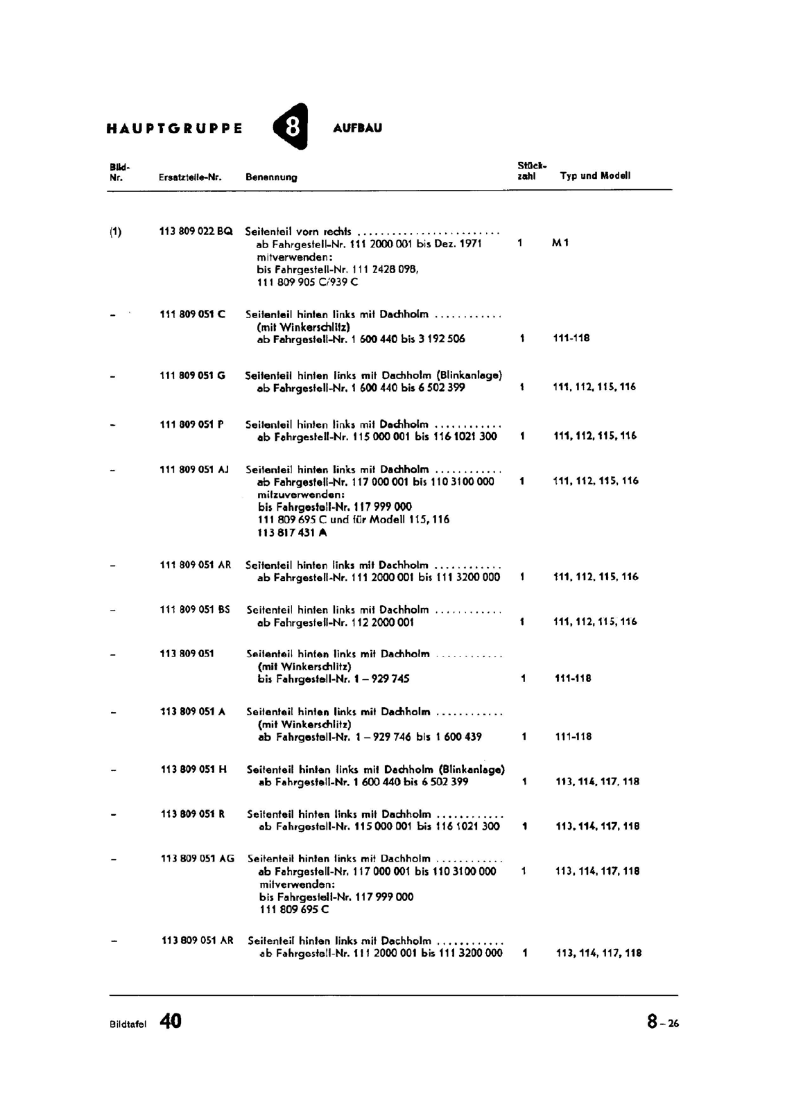 Vorschau Typ 1 (Käfer) Seite 585