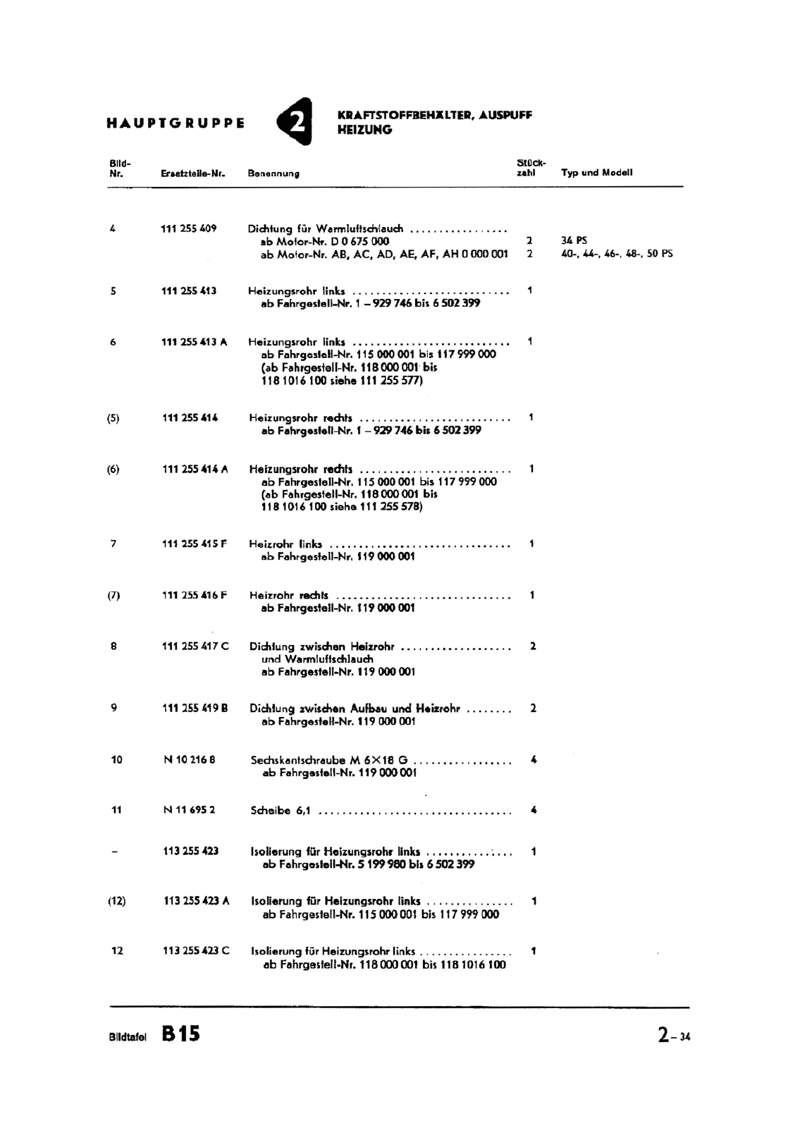 Vorschau Typ 1 (Käfer) Seite 290