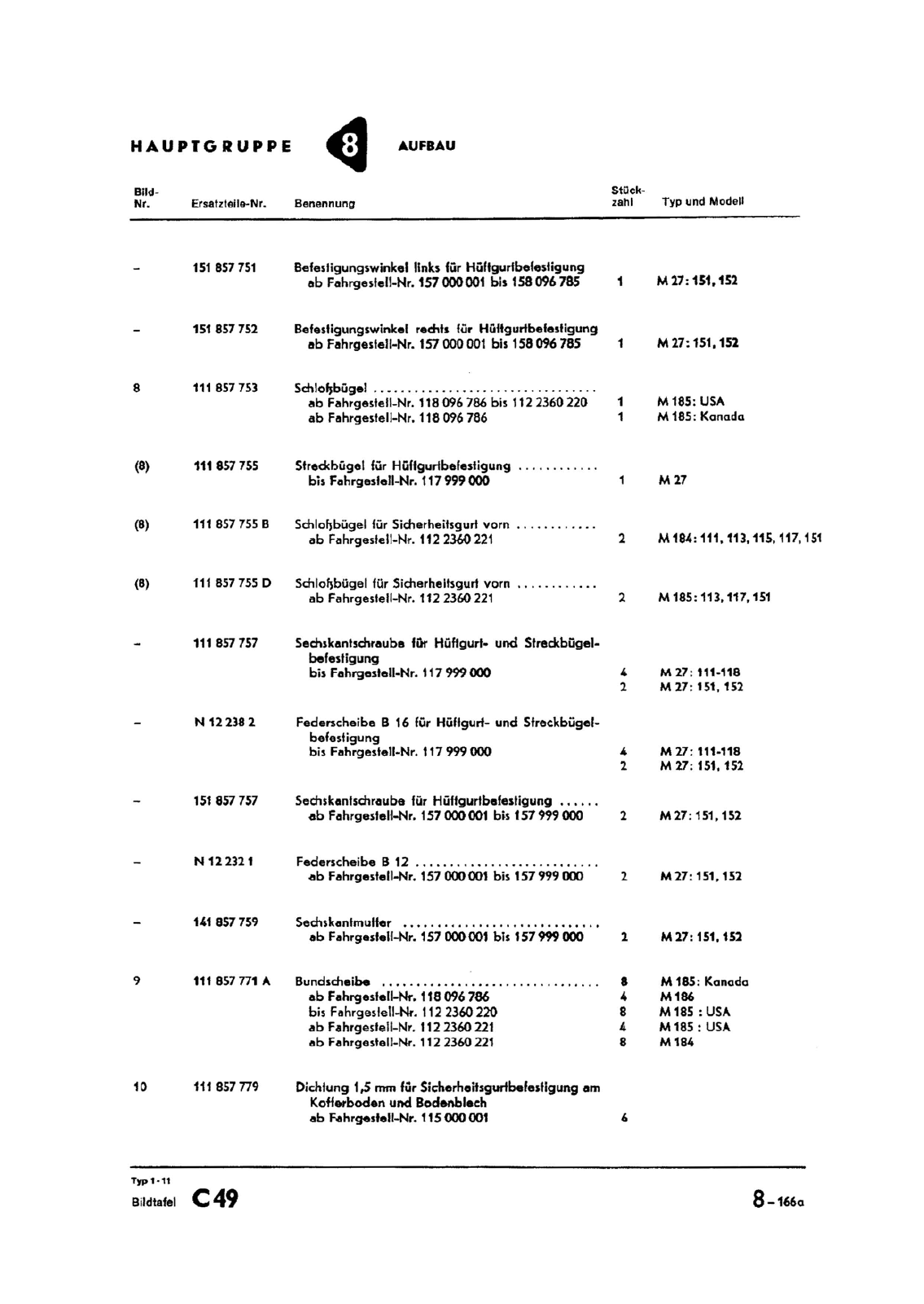 Vorschau Typ 1 (Käfer) Seite 736