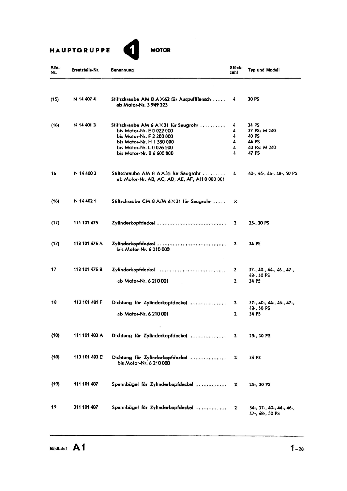 Vorschau Typ 1 (Käfer) Seite 71