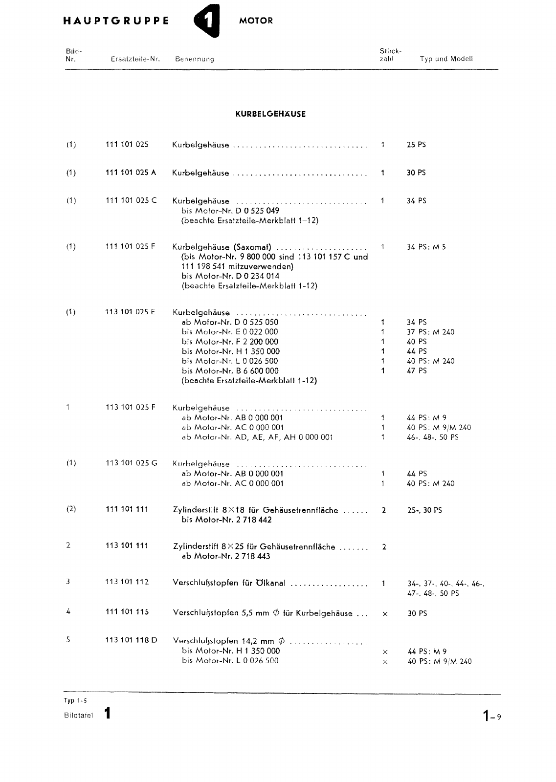 Vorschau Typ 1 (Käfer) Seite 52