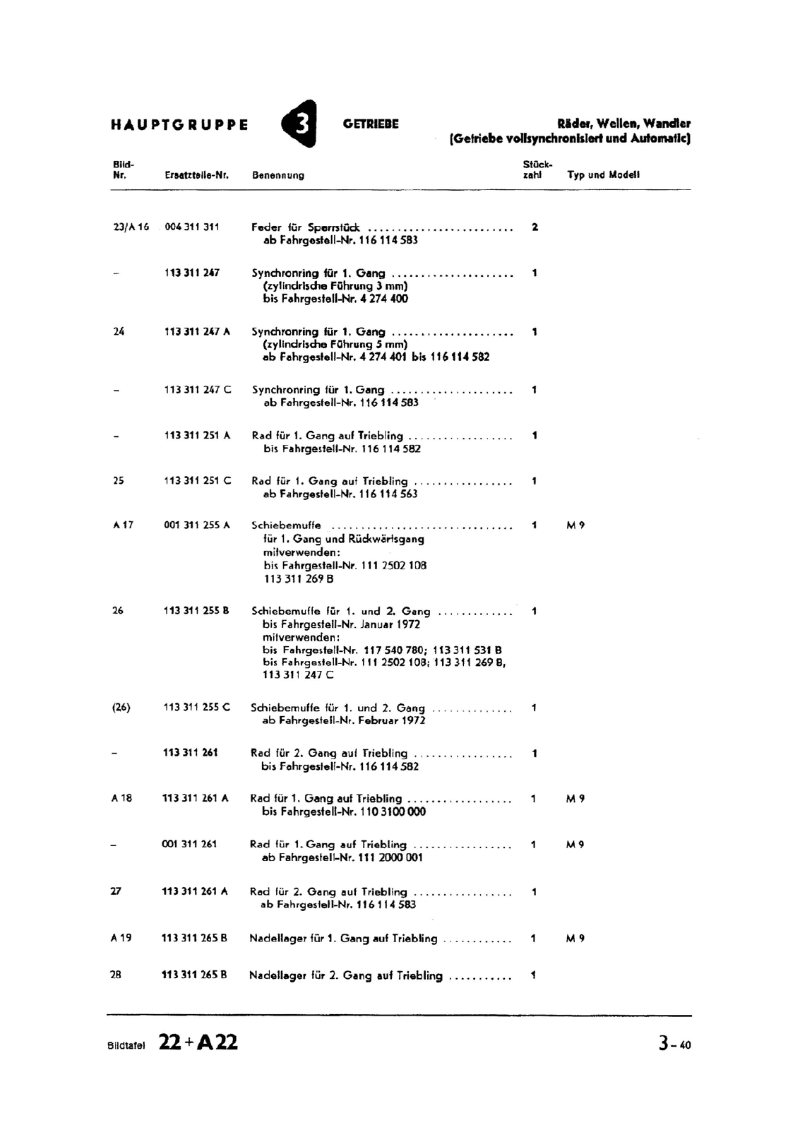 Vorschau Typ 1 (Käfer) Seite 355
