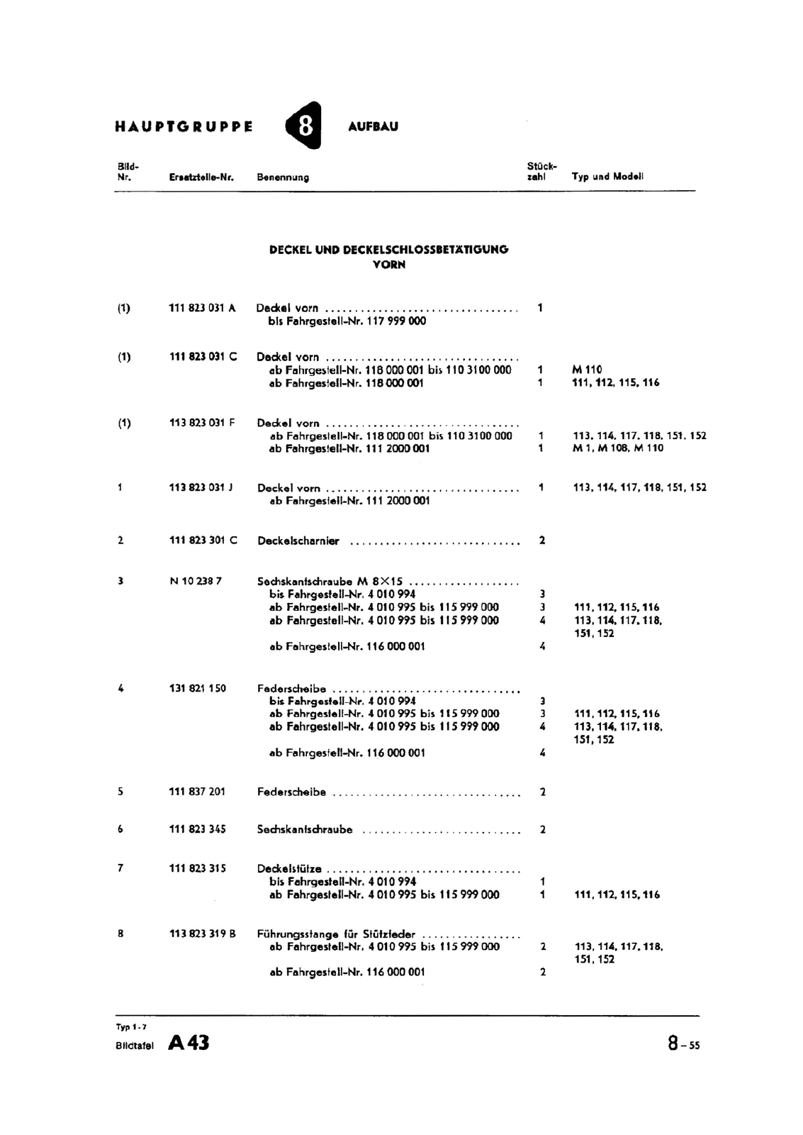 Vorschau Typ 1 (Käfer) Seite 626
